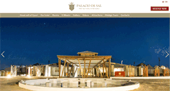 Desktop Screenshot of palaciodesal.com.bo