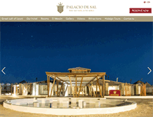 Tablet Screenshot of palaciodesal.com.bo